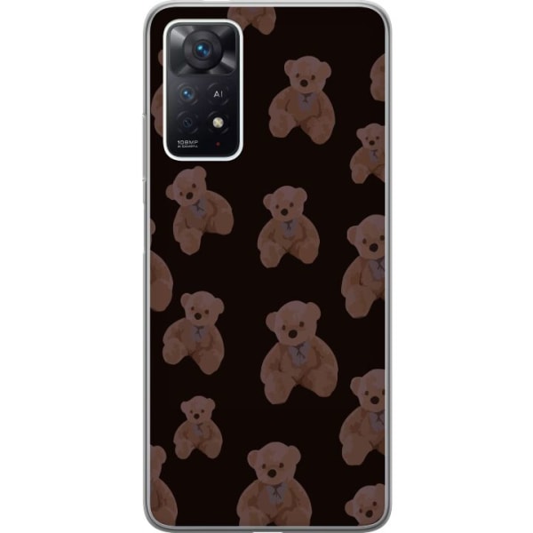 Xiaomi Redmi Note 11 Pro Gennemsigtig cover En bjørn flere bj