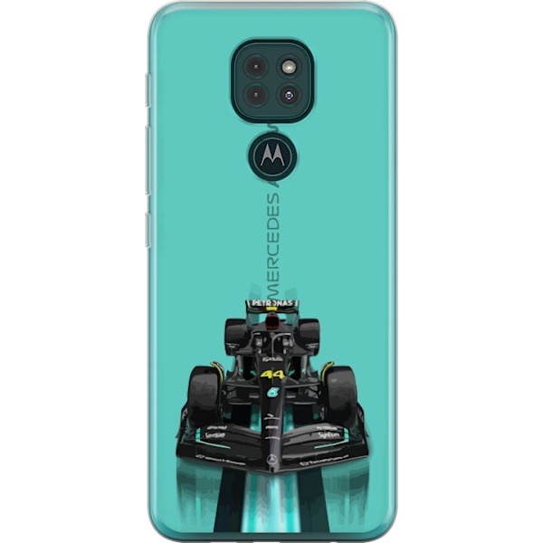 Motorola Moto G9 Play Gjennomsiktig deksel Mercedes F1