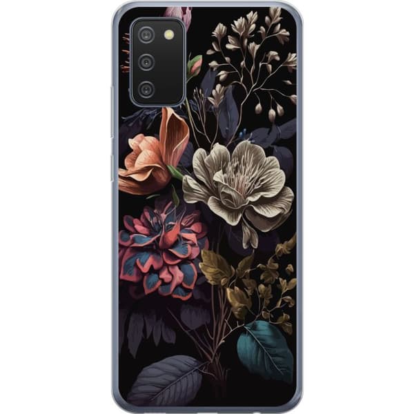 Yhteensopiva Puhelinkuori Samsung Galaxy A02s Kukat