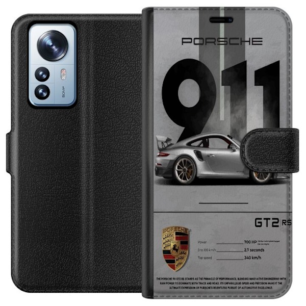 Xiaomi 12 Pro Lompakkokotelo Porsche 911