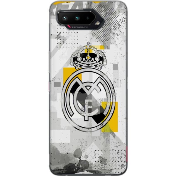 Asus ROG Phone 5 Läpinäkyvä kuori Real Madrid