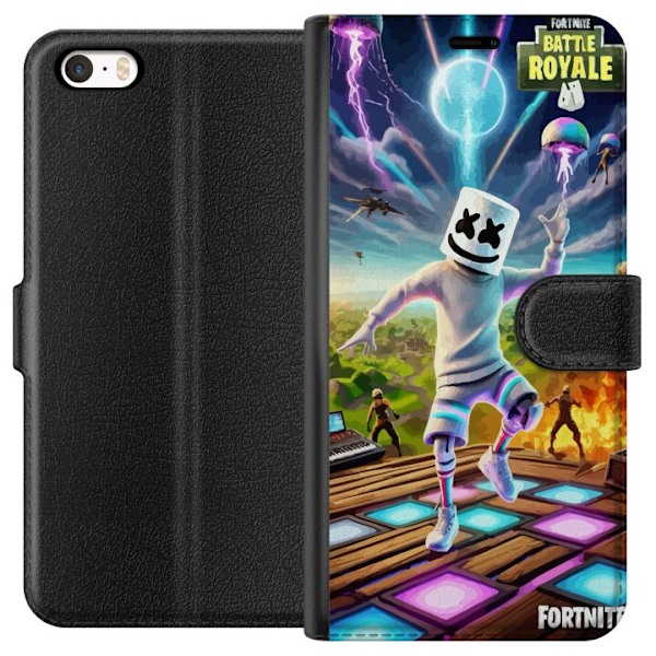 Apple iPhone 5s Lommeboketui Fortnite