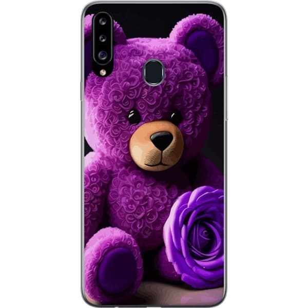 Kompatibelt Mobilskal till Samsung Galaxy A20s Teddy Ros