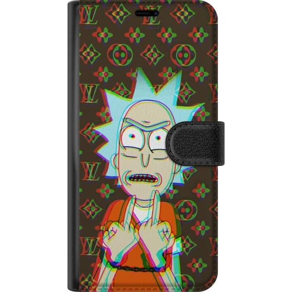 Kompatibelt Plånboksfodral till Samsung Galaxy A20e Rick and Morty