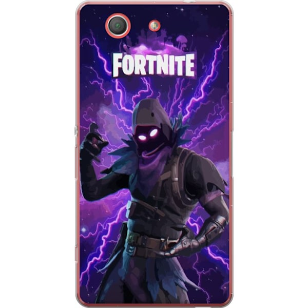 Sony Xperia Z3 Compact Genomskinligt Skal Fortnite Raven – Mörk Stridsikon från Battle Royale