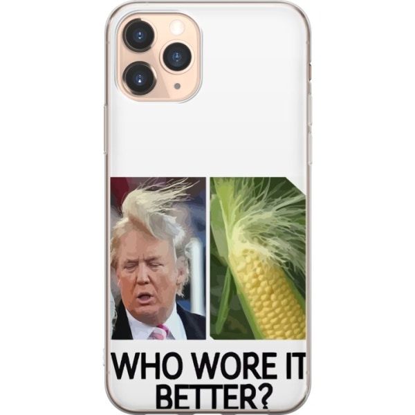 Apple iPhone 11 Pro Gennemsigtig cover Trump