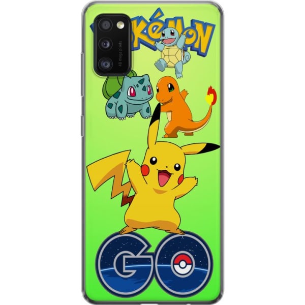 Samsung Galaxy A41 Läpinäkyvä kuori Pokémon