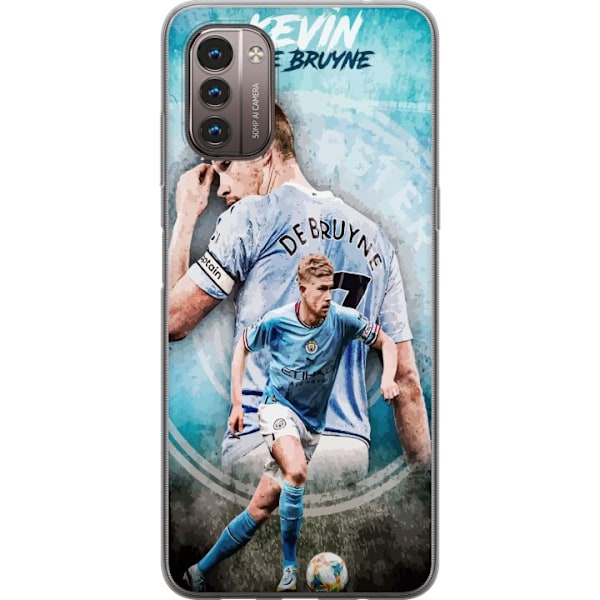 Nokia G21 Läpinäkyvä kuori Kevin De Bruyne