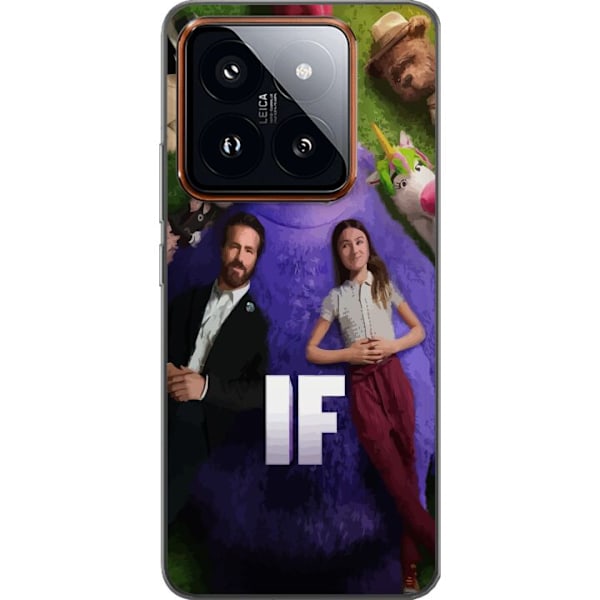 Xiaomi 14 Pro Läpinäkyvä kuori IF: Låtsaskompisar