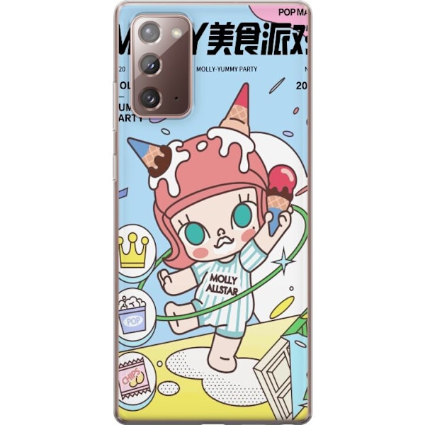 Samsung Galaxy Note20 Gennemsigtig cover Molly