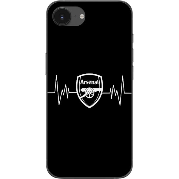 Apple iPhone 16e Läpinäkyvä kuori Arsenal