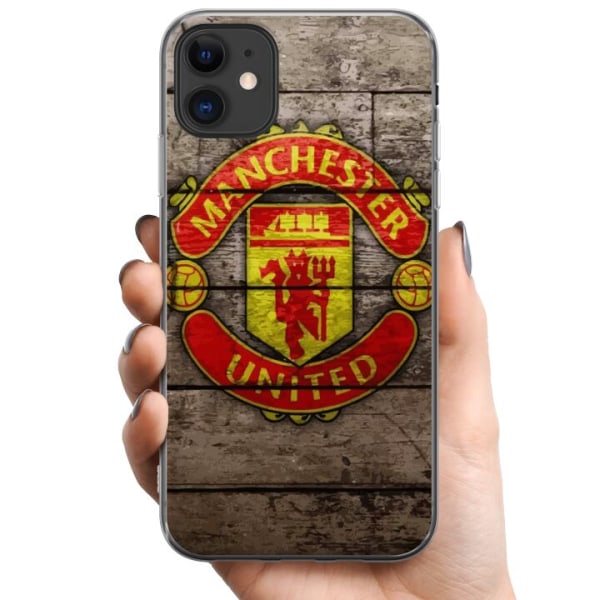 Apple iPhone 11 TPU Matkapuhelimen kuori Manchester United FC