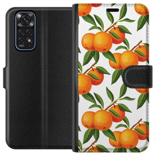 Yhteensopiva Lompakkokotelo Xiaomi Redmi Note 11 Appelsiini