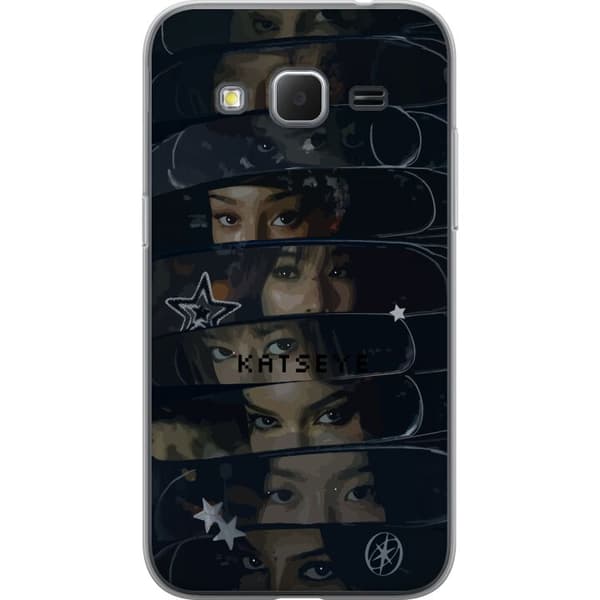 Kompatibelt Mobildeksel til Samsung Galaxy Core Prime KATSEYE svart