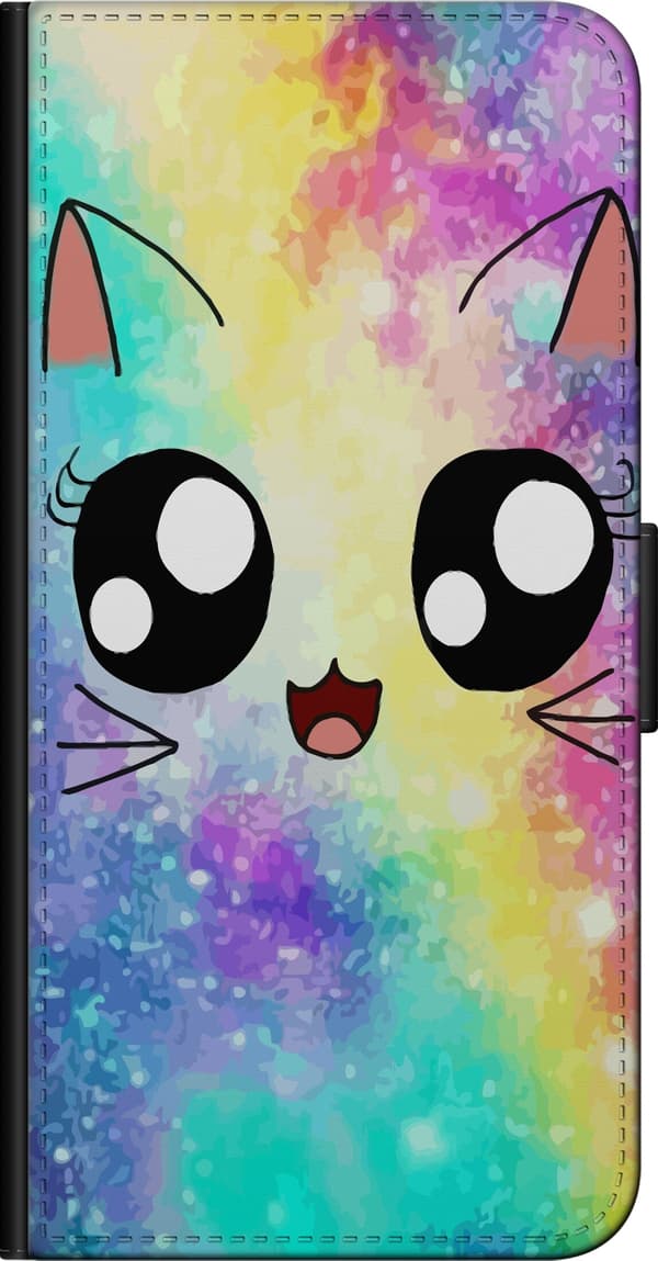 Kompatibel Tegnebogsetui til Samsung Galaxy Note20 Ultra Sød Kat Galaxy