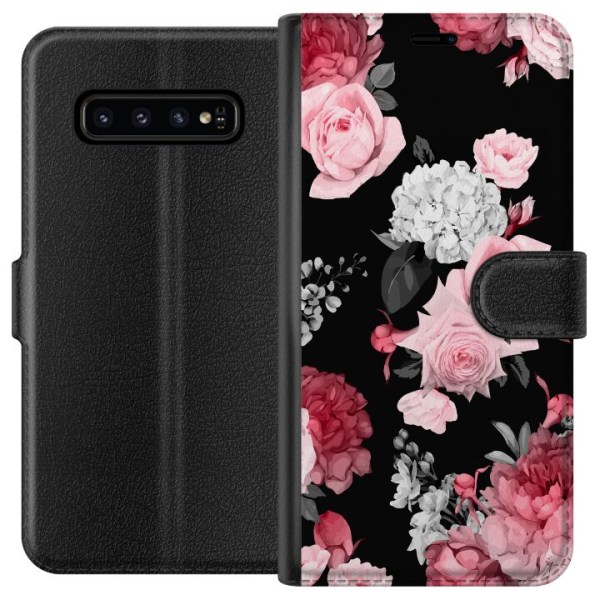 Samsung Galaxy S10 Lommeboketui Floral Bloom