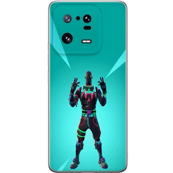 Xiaomi 13 Pro Gennemsigtig cover sort ridder fortnite