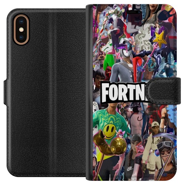 Apple iPhone X Lompakkokotelo Fortnite