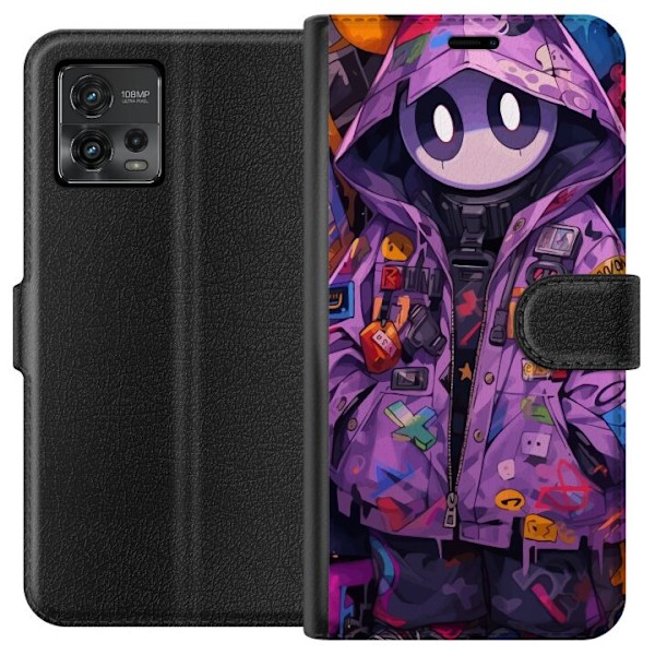 Motorola Moto G72 Plånboksfodral Anime