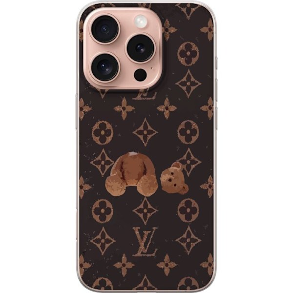 Apple iPhone 16 Pro Läpinäkyvä kuori Lv Teddy