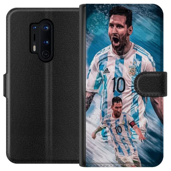 Kompatibelt Plånboksfodral till OnePlus 8 Pro Lionel Andrés Messi