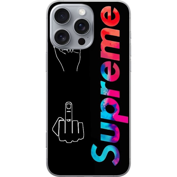 Apple iPhone 16 Pro Max Läpinäkyvä kuori Sup