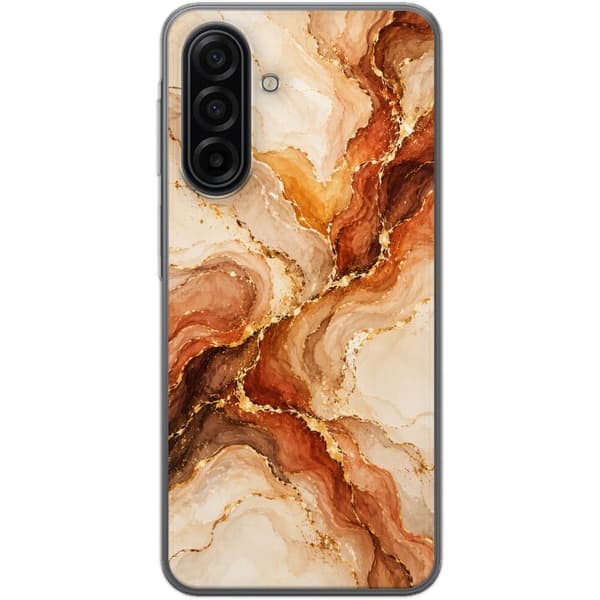 Kompatibelt Mobildeksel til Samsung Galaxy A18 Høstagat beige