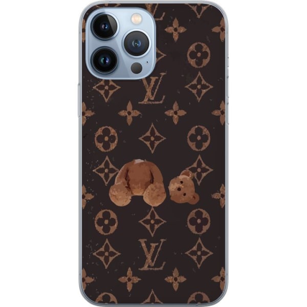 Apple iPhone 13 Pro Max Gennemsigtig cover LV Teddy Dead