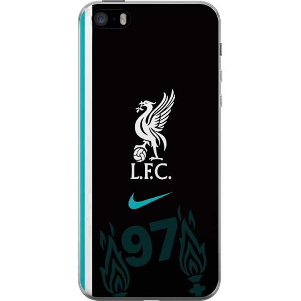 Apple iPhone SE (2016) Läpinäkyvä kuori Liverpool FC