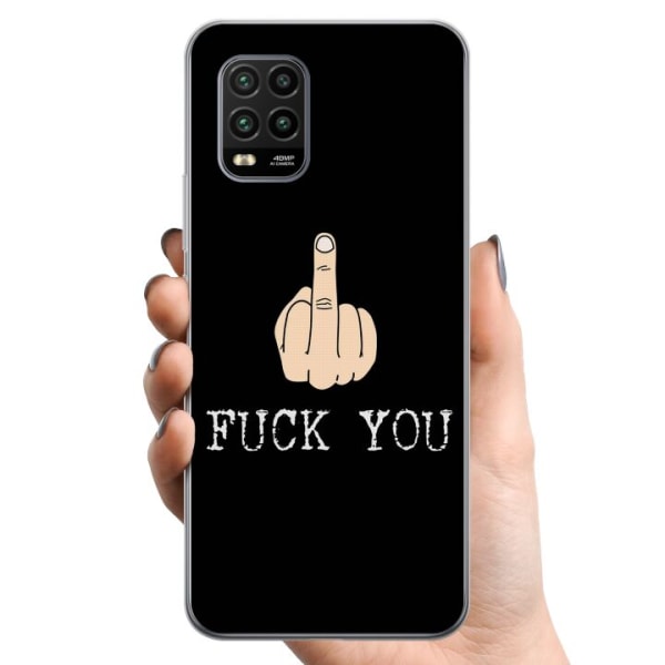 Xiaomi Mi 10 Lite 5G TPU Mobilskal Fuck You