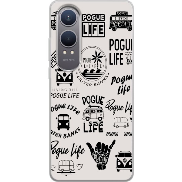 OnePlus Nord CE4 Lite Gennemsigtig cover Pogue Life