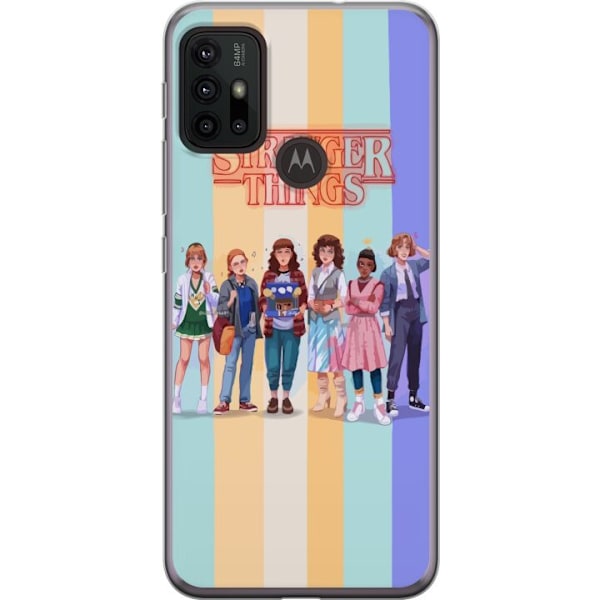 Motorola Moto G30 Genomskinligt Skal Stranger Things