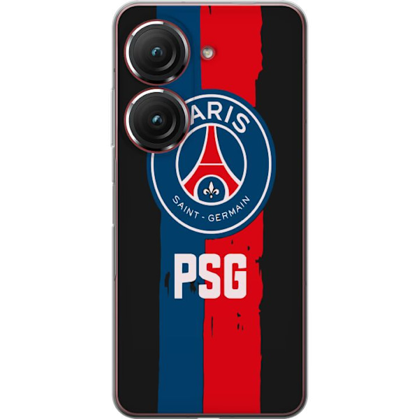 Asus Zenfone 9 Läpinäkyvä kuori Paris Saint-Germain F.C.