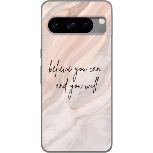 Google Pixel 8 Pro Gennemsigtig cover Tekst