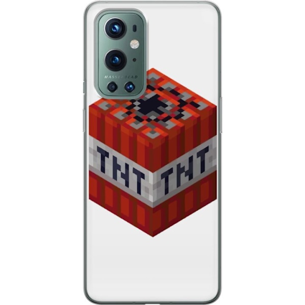 OnePlus 9 Pro Läpinäkyvä kuori Minecraft TNT
