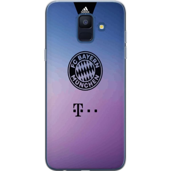 Samsung Galaxy A6 (2018) Gennemsigtig cover FC Bayern