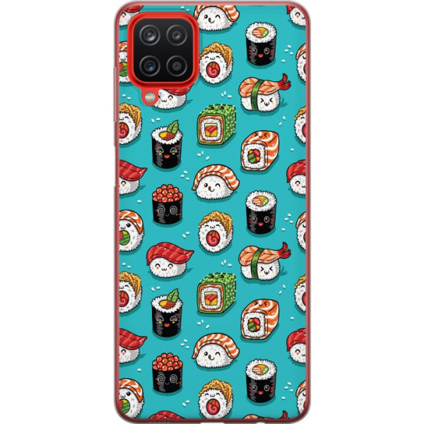 Samsung Galaxy A12 Deksel / Mobildeksel - Sushi