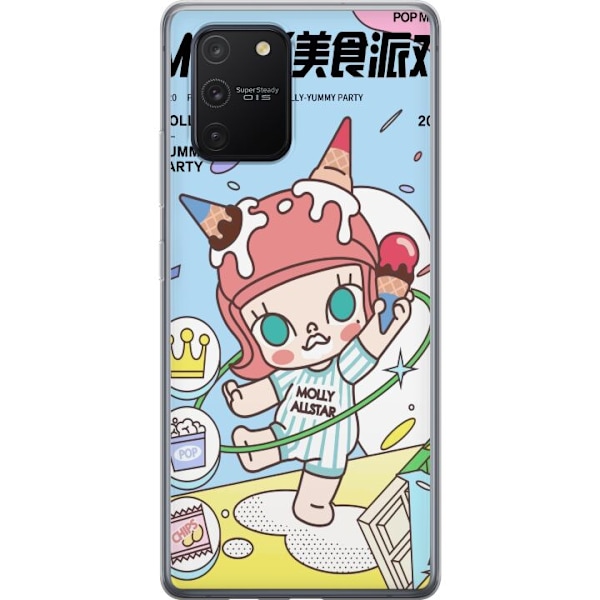 Samsung Galaxy S10 Lite Gennemsigtig cover Molly