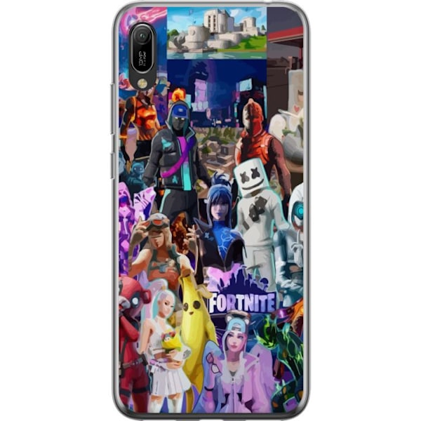 Huawei Y6 Pro (2019) Gennemsigtig cover Fortnite