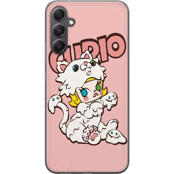 Samsung Galaxy A15 5G Läpinäkyvä kuori Curio