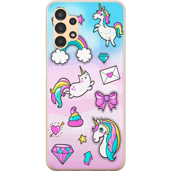 Samsung Galaxy A13 Cover / Mobilcover - Unicorn