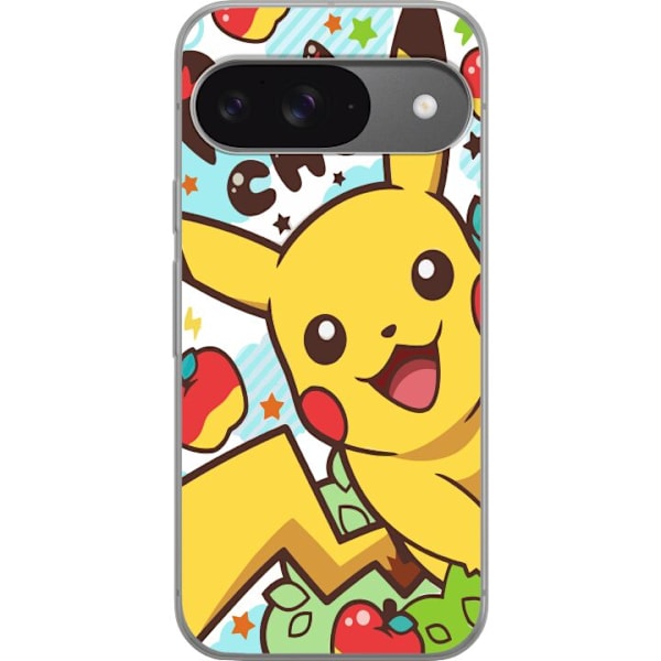 Google Pixel 9 Pro Gennemsigtig cover Pikachu