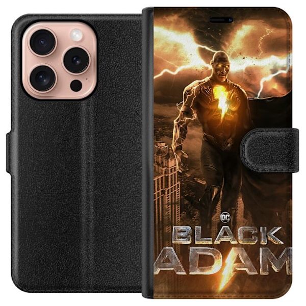 Apple iPhone 16 Pro Lommeboketui Black Adam (2022)