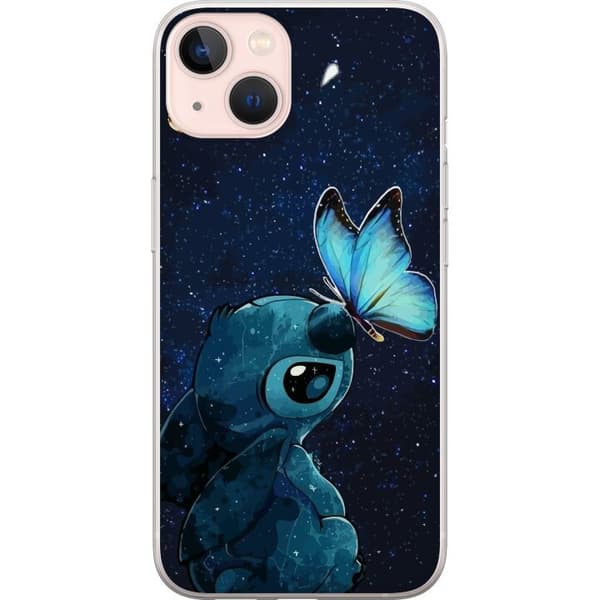 Kompatibel Mobilcover til Apple iPhone 13 Stitch sommerfugl