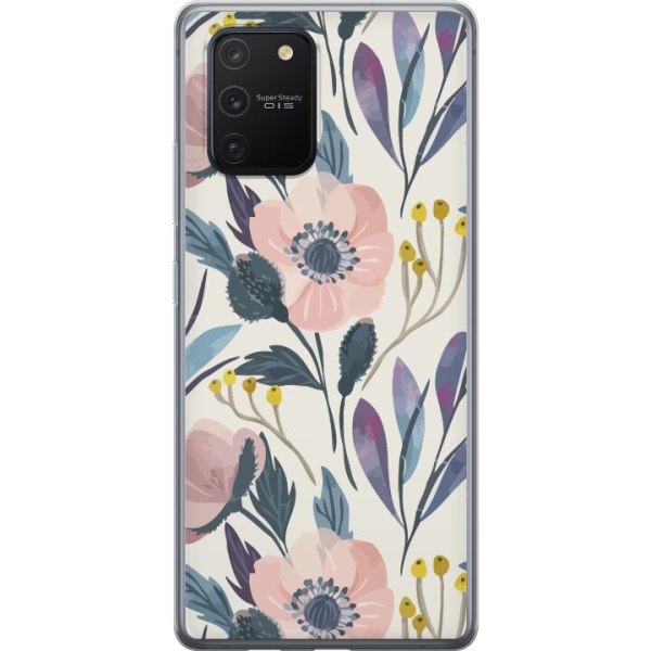 Samsung Galaxy S10 Lite Gennemsigtig cover Blomsterlykke
