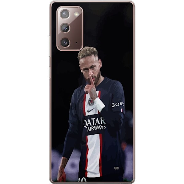 Samsung Galaxy Note20 Gennemsigtig cover Neymar