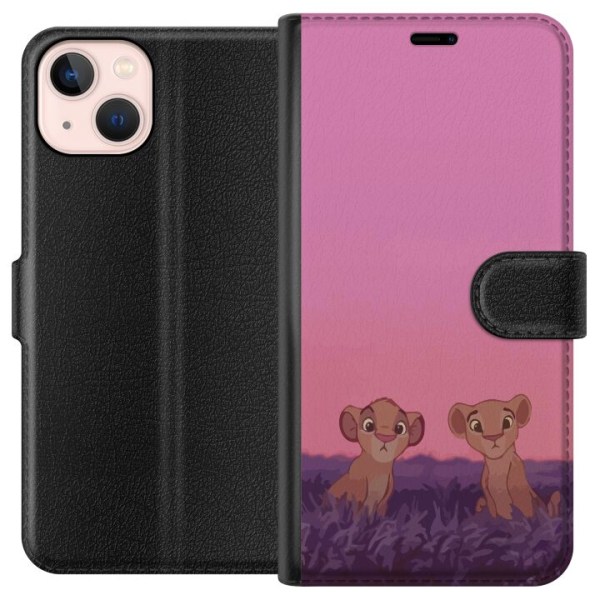 Apple iPhone 13 mini Plånboksfodral Pink