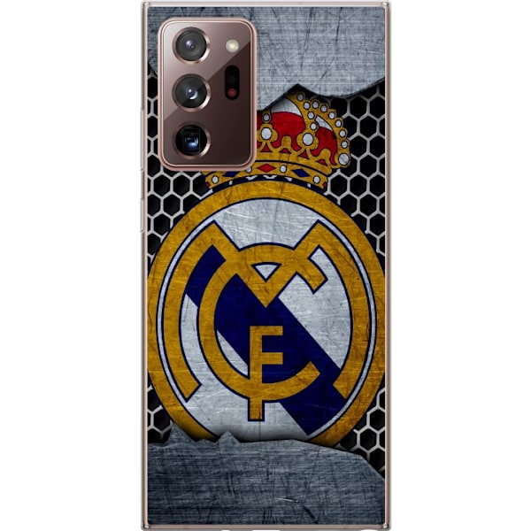 Samsung Galaxy Note20 Ultra Läpinäkyvä kuori Real Madrid