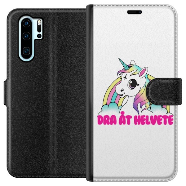 Huawei P30 Pro Tegnebogsetui Unicorn