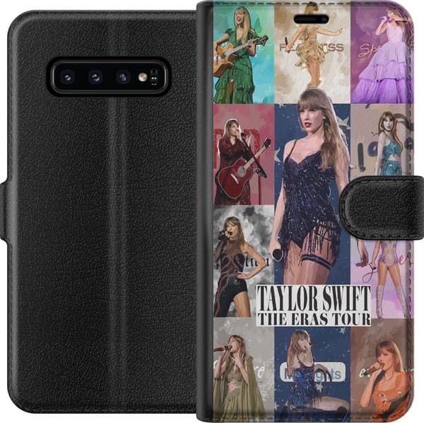 Kompatibelt Lommeboketui til Samsung Galaxy S10 Taylor Swift Eras